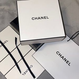Chanel Gift Boxes set and Bag